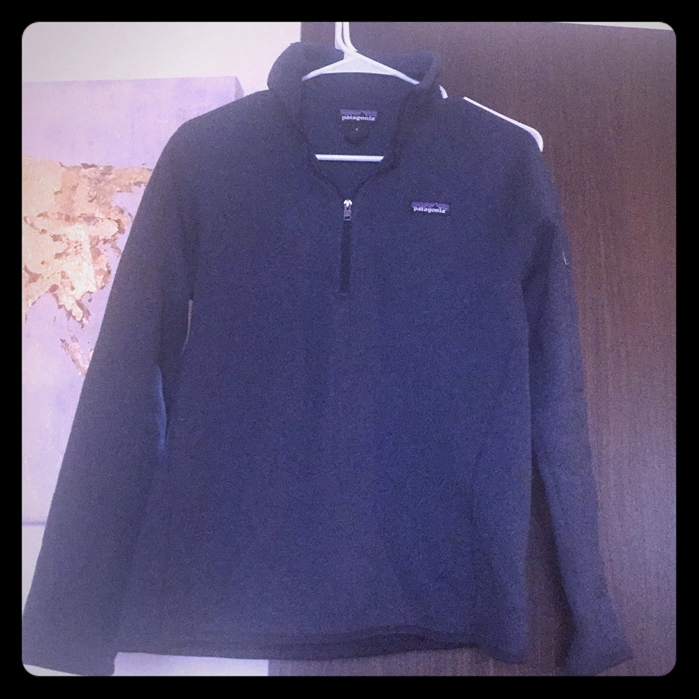 Patagonia Better Sweater Navy 1/4 Quarter Zip Med